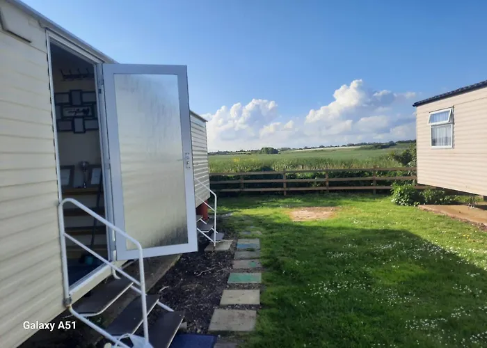 Static Holiday Caravan